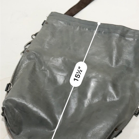 Maii Ltd black and gray leather hobo bag - Picture 10 of 16